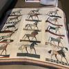 Classic scarf printed scarf 71cm twill trendy temperament square scarf women's versatile sunscreen shawl headscarf silk scarf