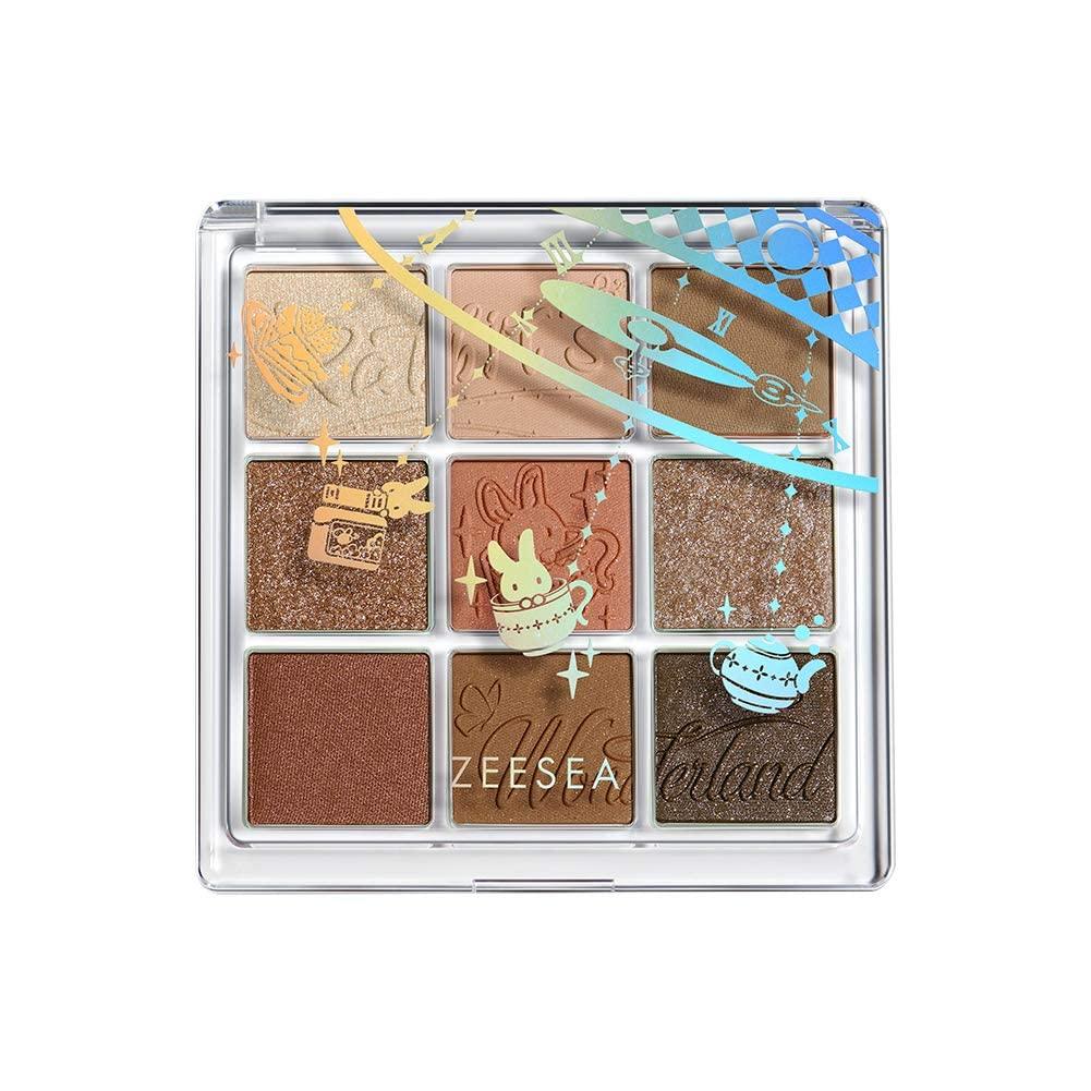 

ZEESEA Quartz Eyeshadow Eyeshadow Caramel Palette, 9-Color (J11 Cream)