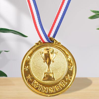 2,55 cala Medal Zawody Piłkarskie Nagroda Pamiątka Prezent Złoty Medal Zwycięzcy dla Dzieci Zawody Impreza dla Dzieci Dorosłych
