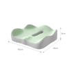 Office Seat Cushion Backrest Integrated Seat Cushion For Lumbar Support Pressure Relief Memory Foam Seat Cushion