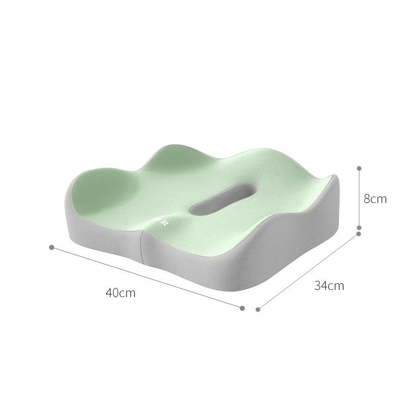 Office Seat Cushion Backrest Integrated Seat Cushion For Lumbar Support Pressure Relief Memory Foam Seat Cushion