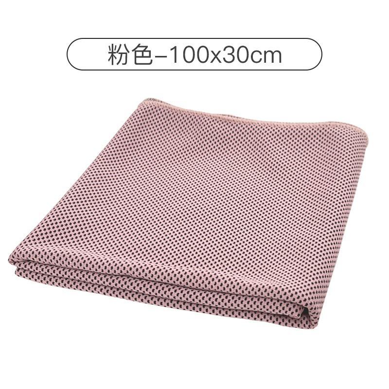 Lightweight Cooling Sports Towel, Quick-Dry Absorbent Breathable Ice Towel, 100x30cm for Gym Yoga Summer Outdoor Workouts and Daily Use 100x30cm No Pack Towel
