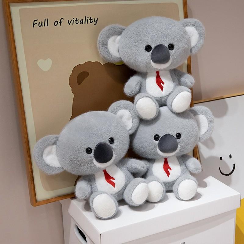 Entzückende graue Koala Plüschtierpuppe Perfekt zum Kuscheln und Trösten Geschenke für Kinder