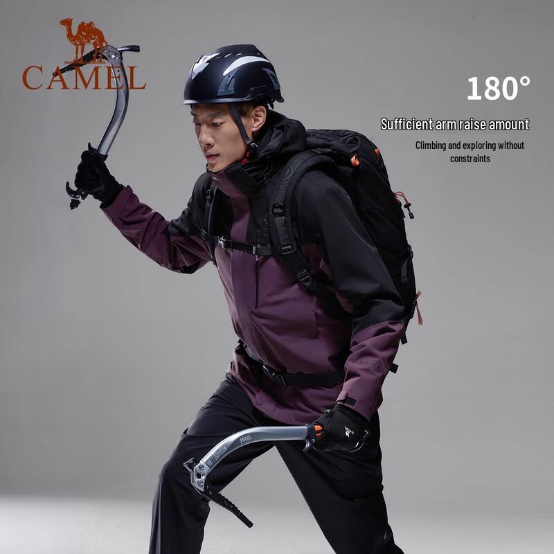 CAMEL 2025 3-in-1 Outdoor Waterproof Windproof Jacket