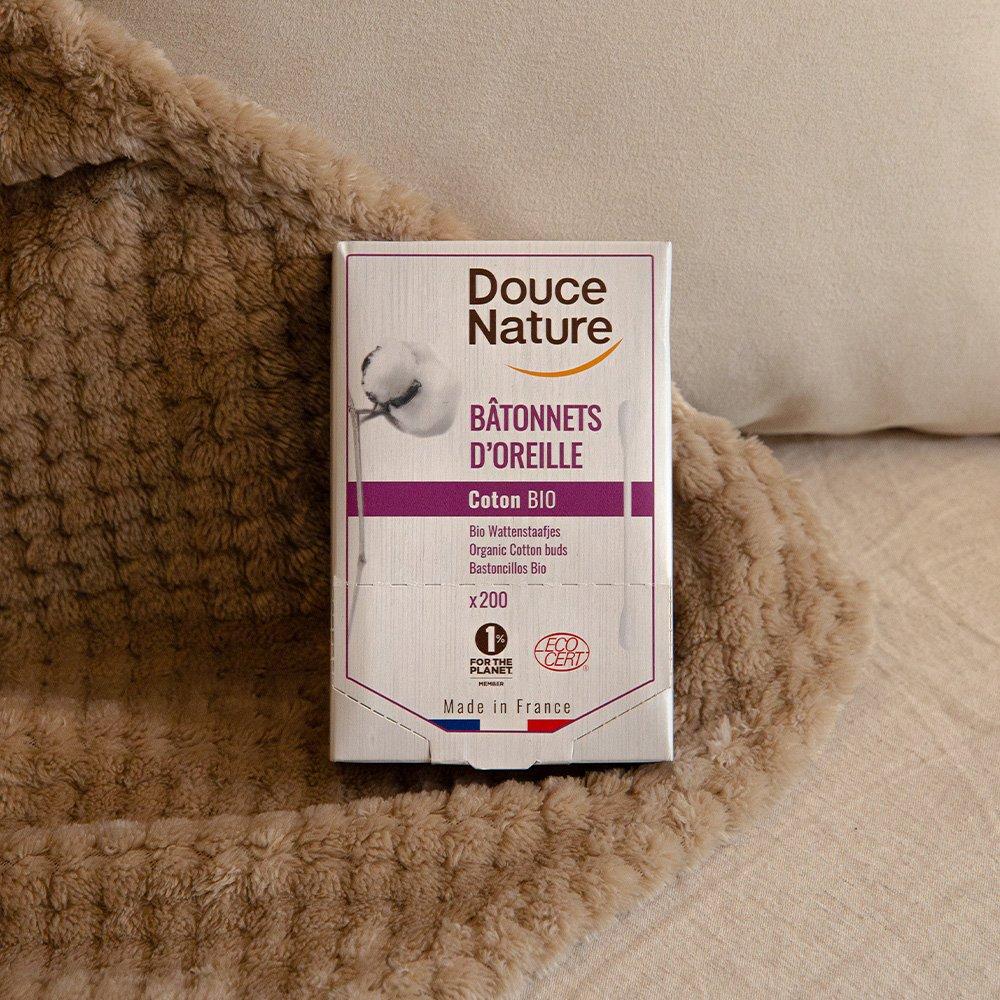 

200 French Organic Cotton Swabs