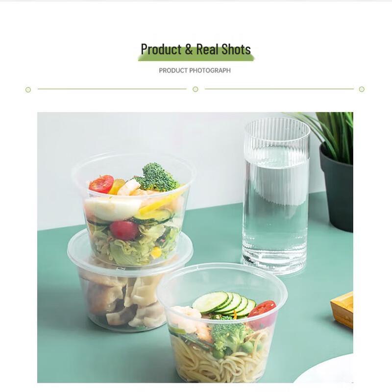 Hansheng Round PP Disposable Food Containers with Lids