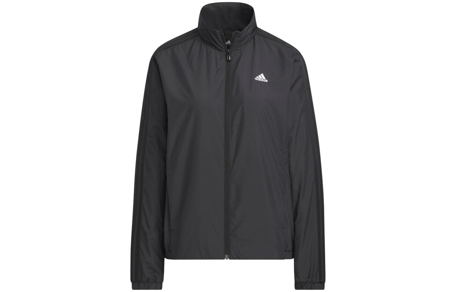 Adidas Jackets Women s Black Stand Collar Moderate Other IK9862 S