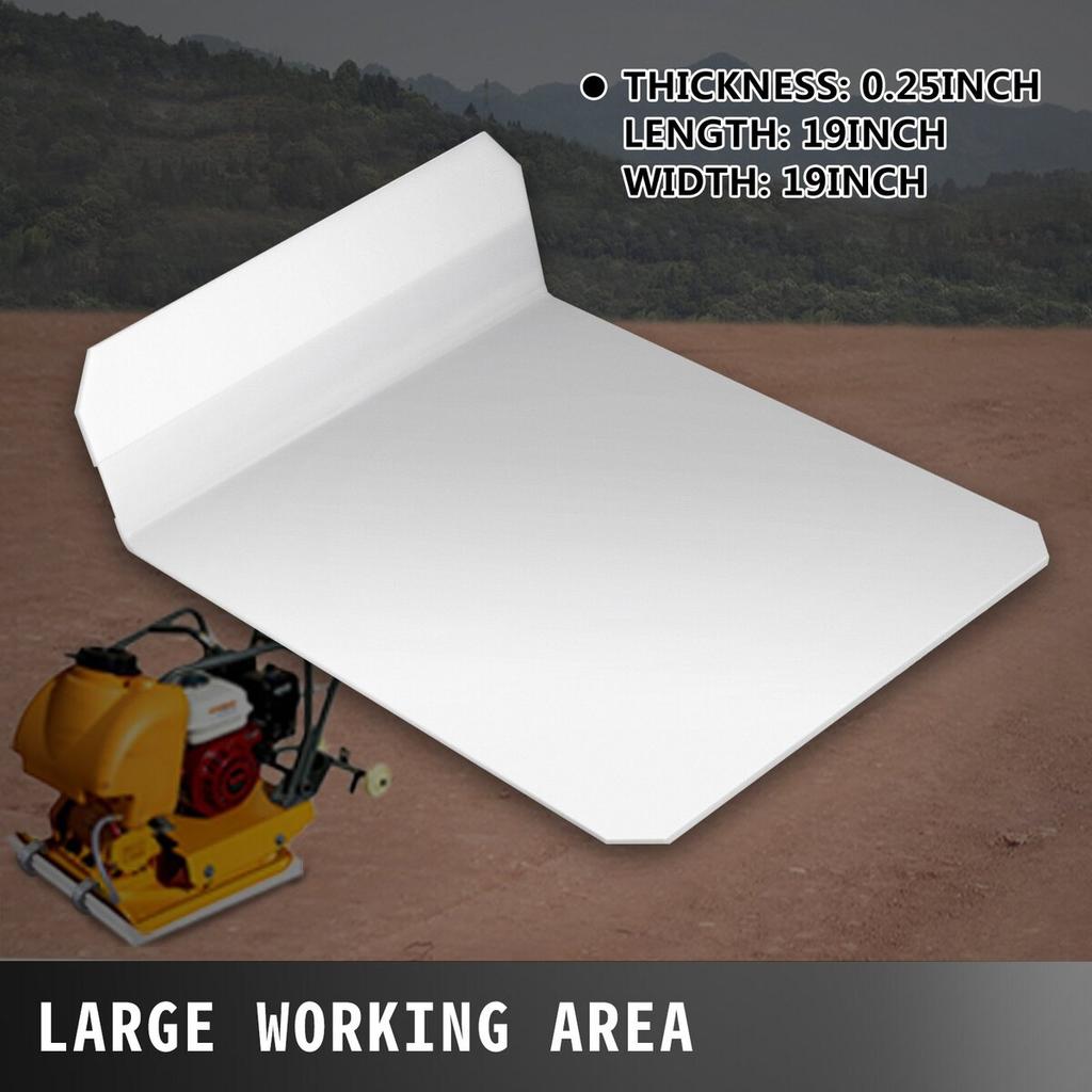 Plate Compactor Pad Plate Compactor Tamper Pad Plate Tamper Pad Tamper Plate Mat for Wacker Plate Compactors Soil Compactor Compactor Machine Base