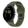 Silicone Band For Google Pixel Watch 5/4/3/2/1 Breathable Sport Strap For Pixel 3/4/5 45mm Smartwatch Replacement Soft Bracelet