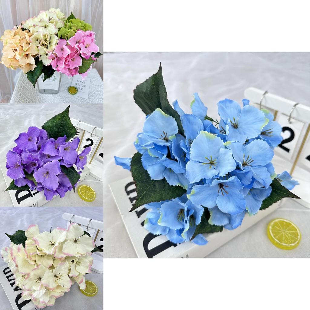 Artificial Hydrangea Bouquet For Wedding Centerpieces Home Decor Photography