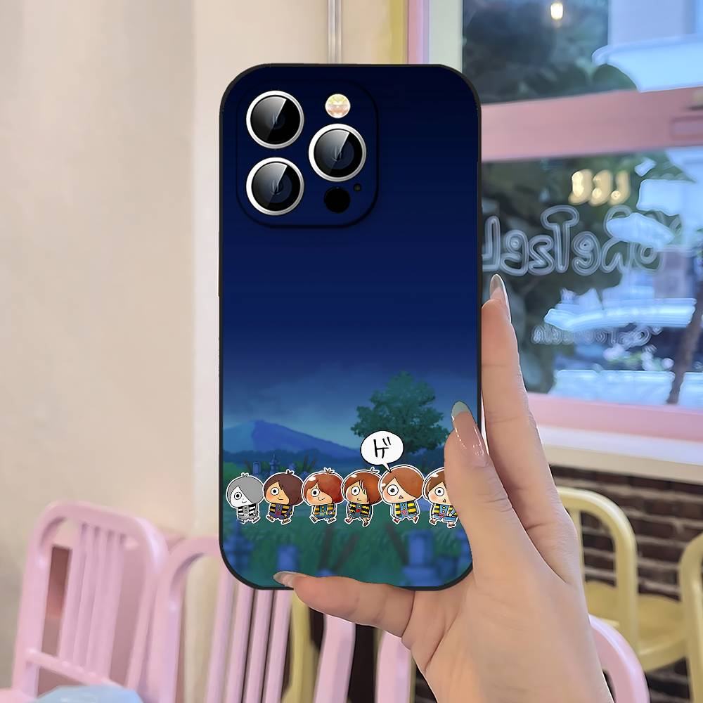 Comics G-Gegege No Kitaro Phone Case For IPhone 17 Pro 15 13 14 16 11 12 Pro Max Plus XR XS X SE Matte Soft Funda Silicone Cover