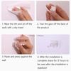 10/50/100pcs Home Garden Plant Climbing Wall Fixture Clips Rattan Vine Fixer Self-Adhesive Plant Climbing Wall Fixed Buckle Hook
