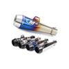 Universal M4 Motorcycle Exhaust for Kawasaki, Yamaha, and Sportbikes