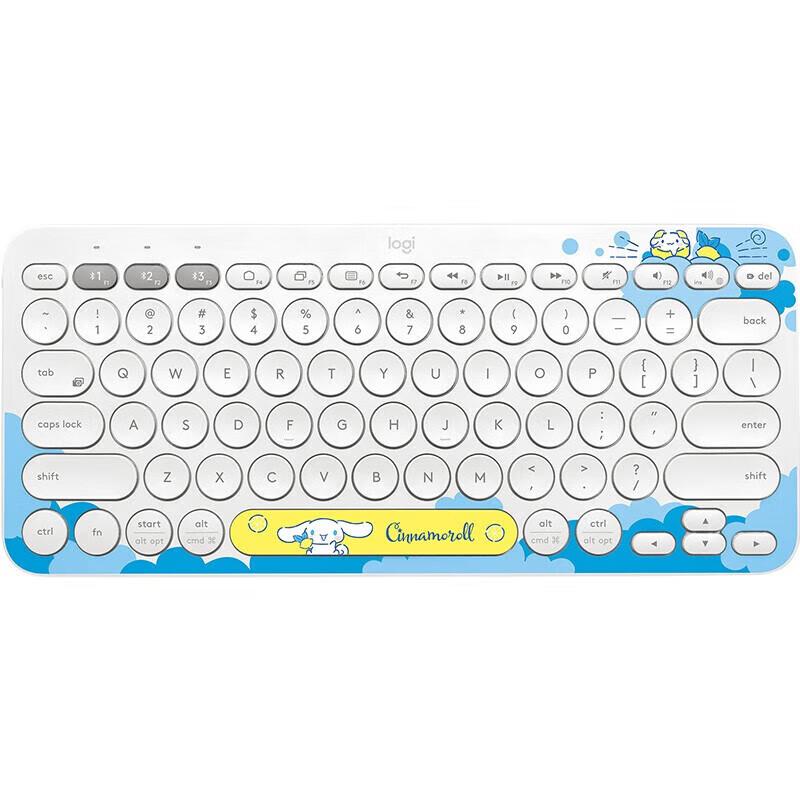 Logitech K380 Multi-Device Bluetooth Keyboard - Cinnamoroll Edition