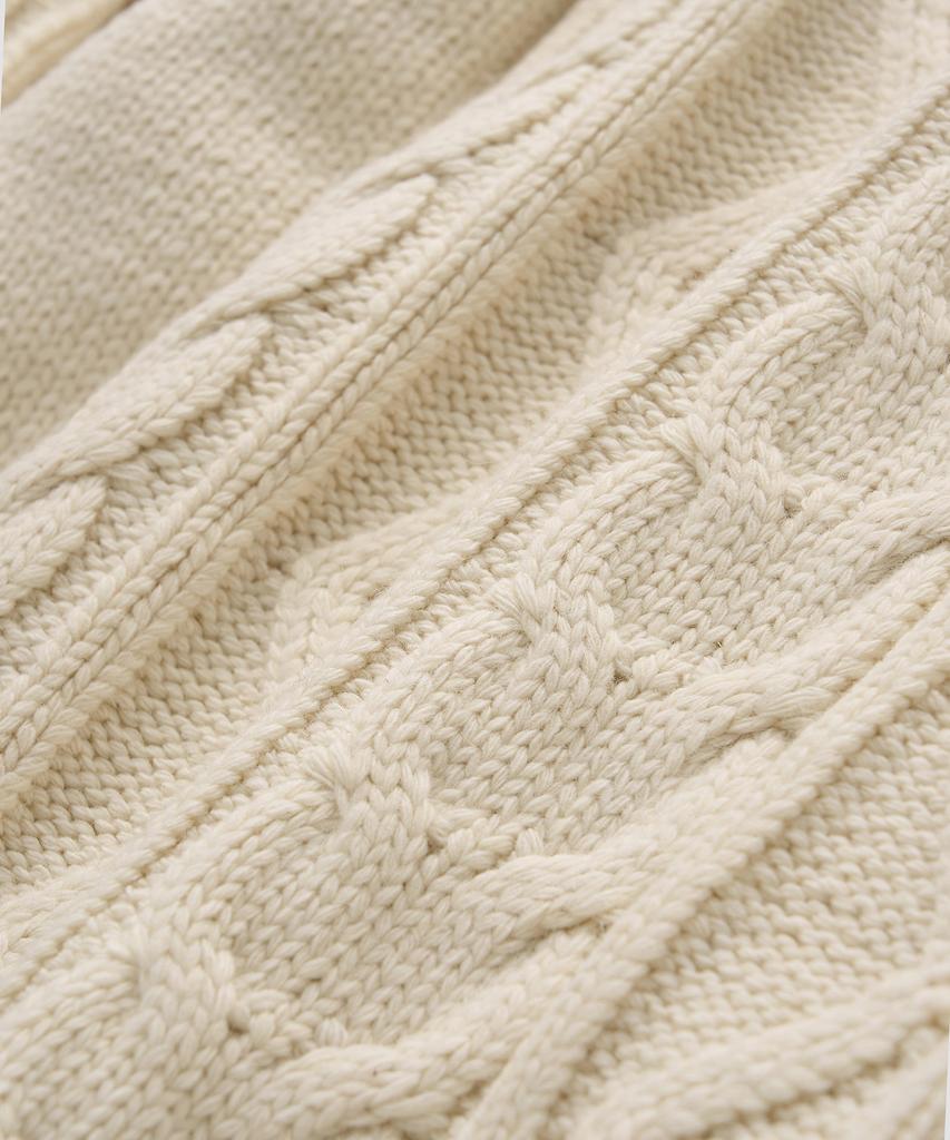 Pilpeu Cable Classic Knit 30(Ivory)