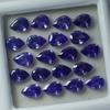 Purple Pear Cut 15 Pcs Natural Real Sapphire CERTIFIED Ring Size Loose Gemstone H-14