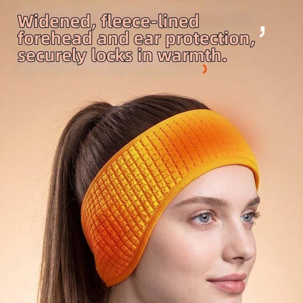 Thickened Ear Warmers Breathable Thermal Hairbands Windproof Wraps Sport Ear Cover Adults