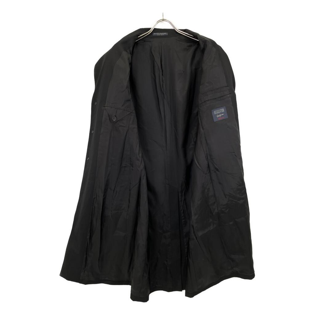 REGULATION Yohji Yamamoto HV-J98-148 18AW Black Doctor Coat coat 2 blackUsed
