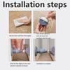 Magnetic Door Stopper Wall Protector Adhesive No Drilling Anti-collision Floor Mount