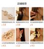 European and American Jewelry Ins Cold Wind Smooth Geometric U-shaped High-grade Element Ring Simple Light Luxury Earrings