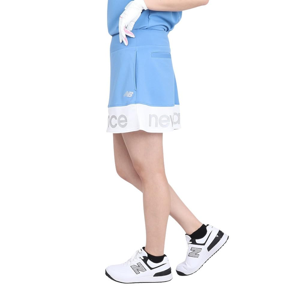 Jupe de Golf Absorbante et à Séchage Rapide Stretch 1 [New Balance] Femme (Avec intérieur) / 012-4134508 112_Bleu [M]