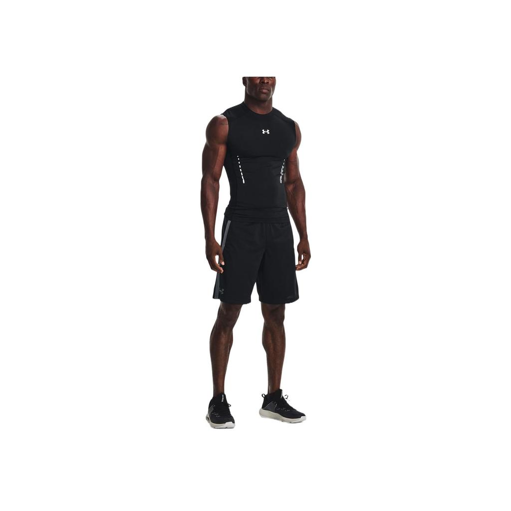 Under Armour Training Sports Compression Tank Top Men Tops Black 1370656-001