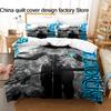 Bed linen 3D Print Anime Bedding Set 3Pcs Shonen Manga Duvet Cover Set with Pillowcases for Teens Fans Bedroom Decor bedding