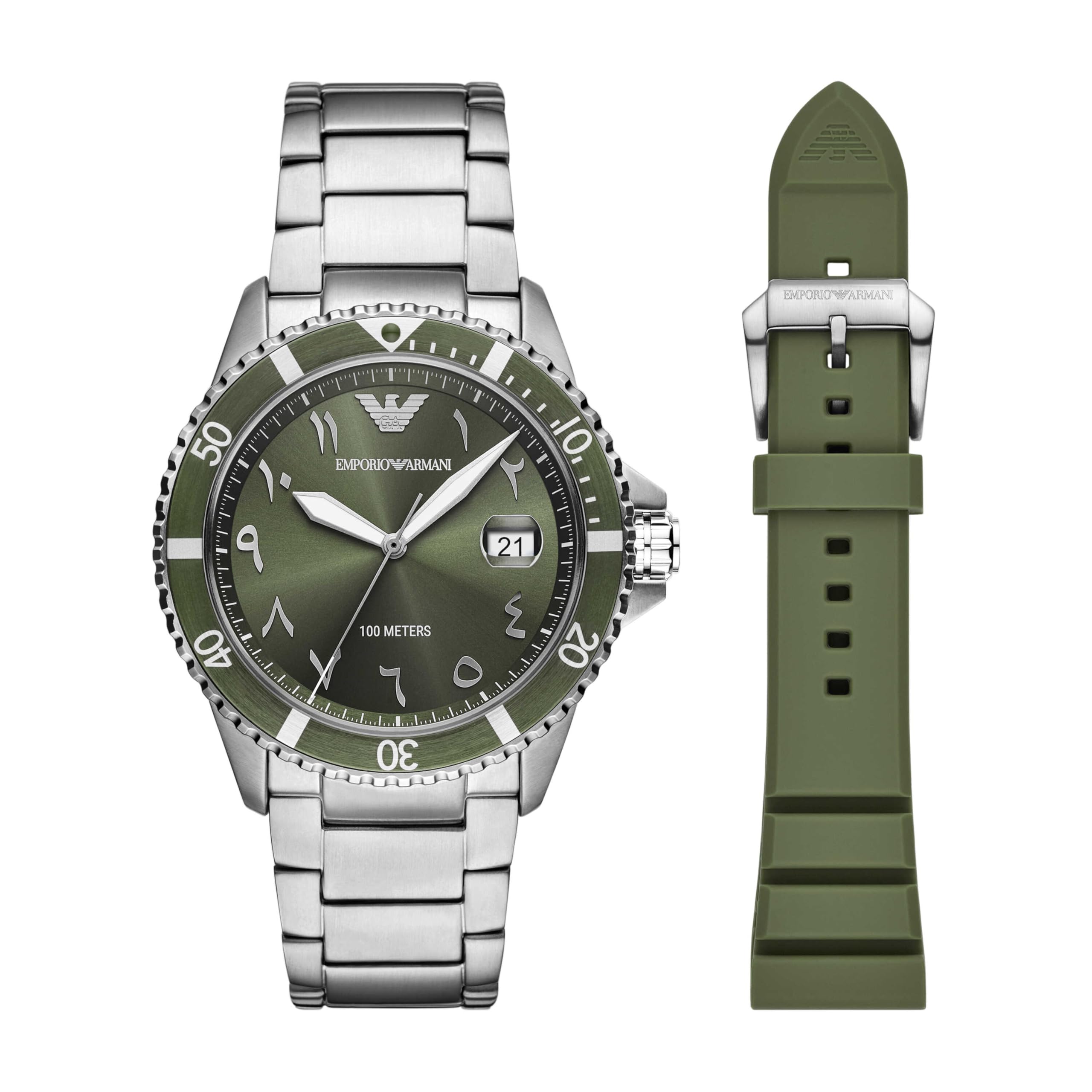 

Watch World Explorer AR80072SET Multicolor [Emporio Armani] Men s