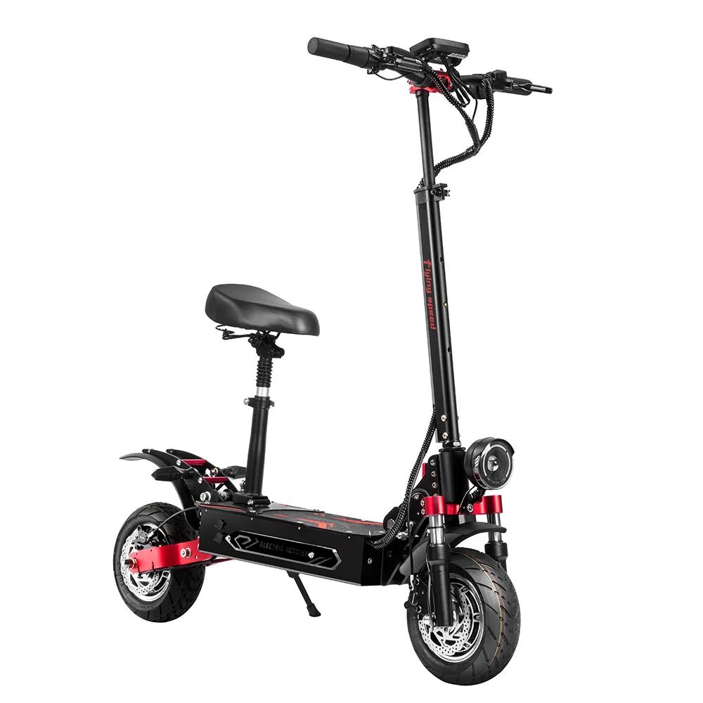 BOYUEDA Q7Pro Max Monopattino Elettrico 2*1600W Motore Doppio Batteria 52V28A Monopattino Elettrico Off-road per Adulti 10 Pollici per Pendolarismo Cittadino EScooter