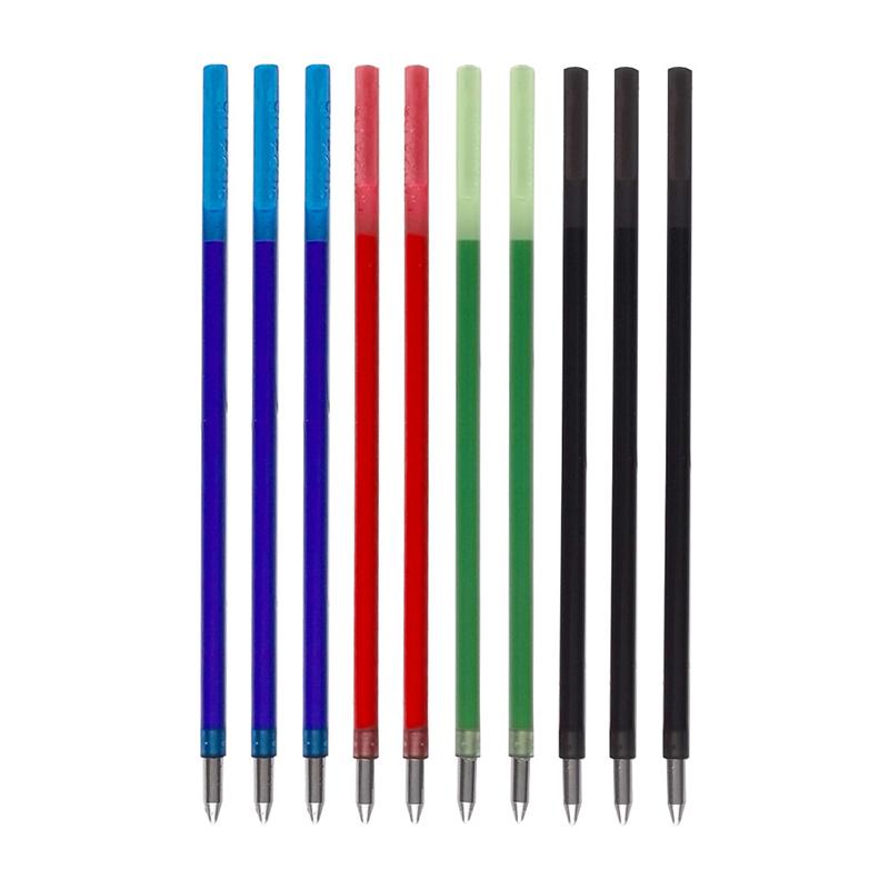 Creative 5 In 1 Press Erasable Neutral Pen 0.7mm Blue Blck Red Green Refills Mechanical Pencil Writing Painting Stationery
