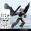 Plastics Multi-Jointed Movable Shapeshift Robot 3D Printed Mannequin Figures for Toys Kids Parent-children Game Gifts Home Decor