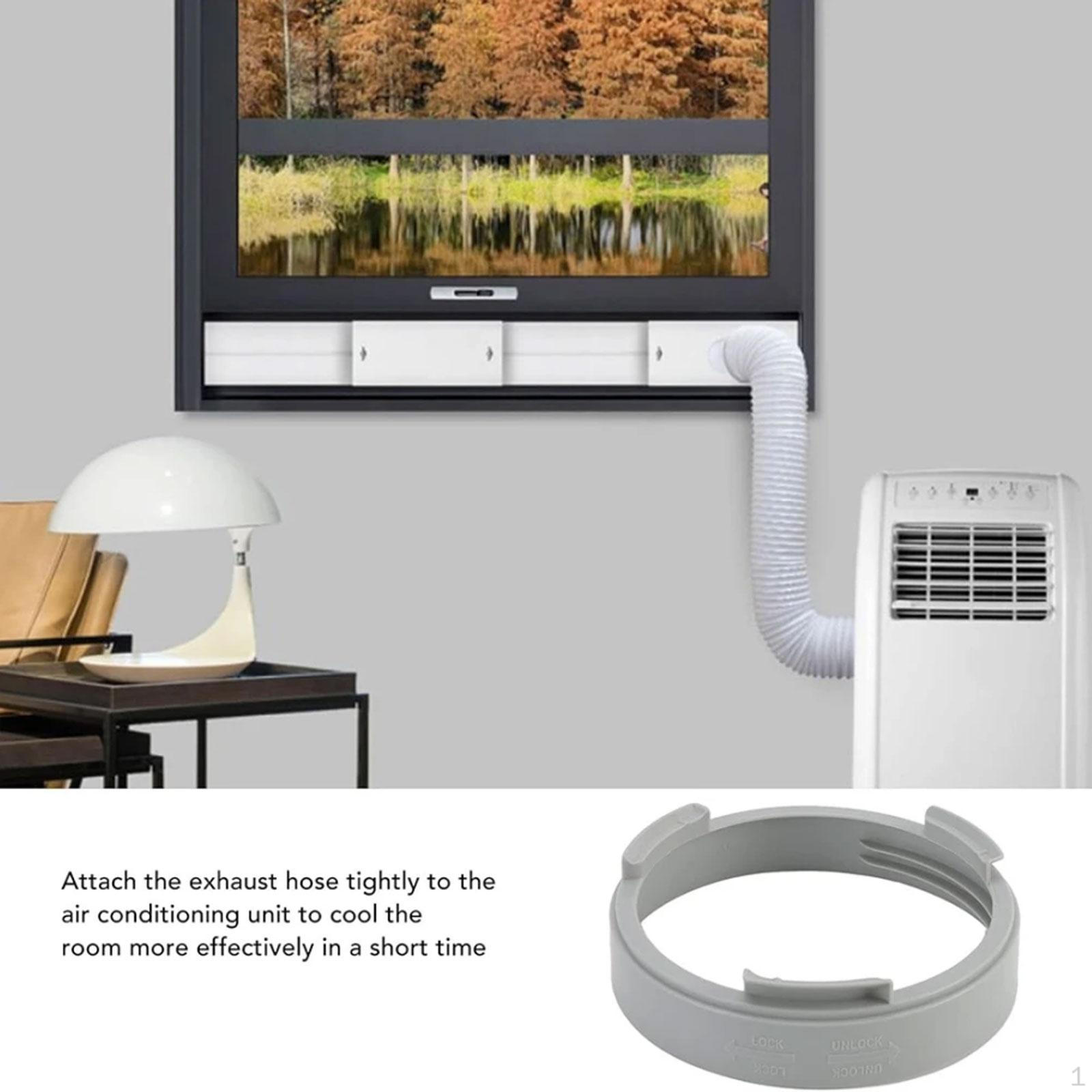 

Соединитель выхлопного шланга кондиционера Модернизированный интерфейс ПВХ Ремонтный аксессуар 15 см