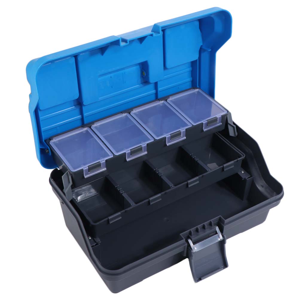 3 Layers Fishing Gear Box With Handle Hardware Storage Box Fishing Tackle Box  Fishing Supplies