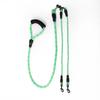Multi-dog double leash (1.5m) (black green)