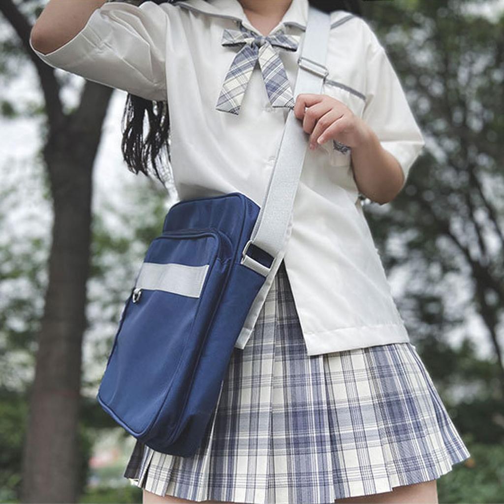 School Shoulder Tote Shoulder Uniform Crossbody Shoulder Female High School School High Large Capacity [YueType] Bag, Bag, Bag, JK, Bag, Style, Bag,