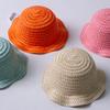 Pet Straw Hat Cat Sun Hat with Adjustable Drawstring Summer Pet Sun Hat for Cats And Dogs Outdoor Walks Sun Protection