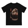 Das Große Bierwellen T-Shirt Punk Herren T-Shirts Sommerkleidung Harajuku Rundhals T-Shirt