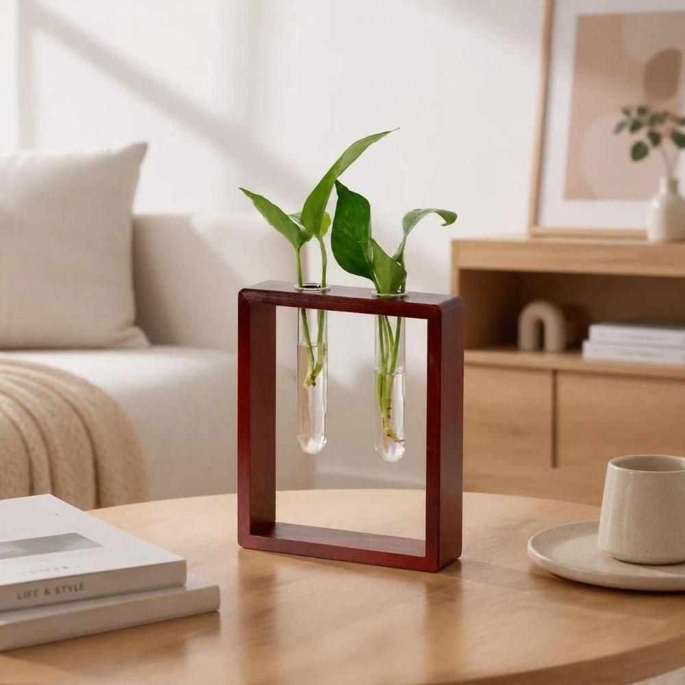 Home Decoration Hydroponic Flower Vase Minimalist Hydroponic Flowerpot  Tabletop Display