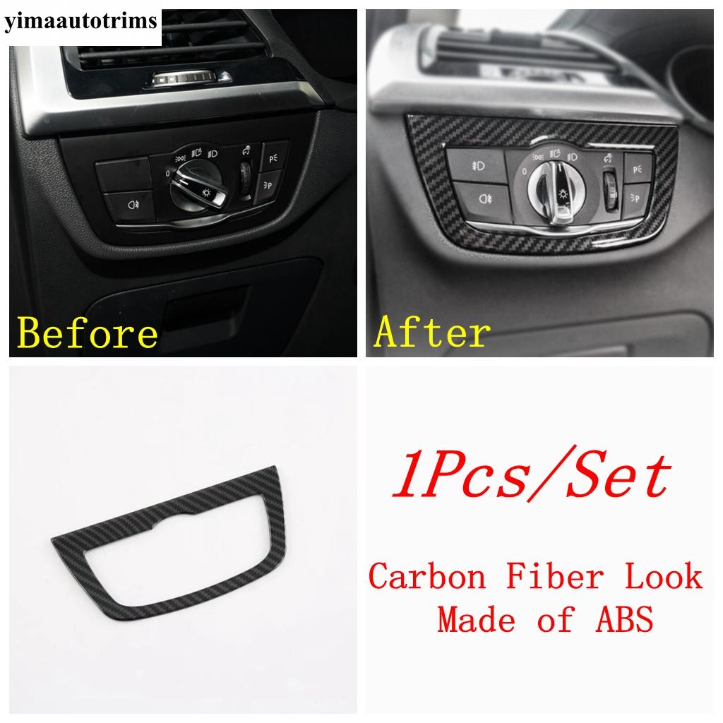 

Gear Panel / Dashboard Frame / Window Lift /Navigation Strip Cover Trim For BMW X3 iX3 X4 G01 Carbon Fiber Accessories Model A