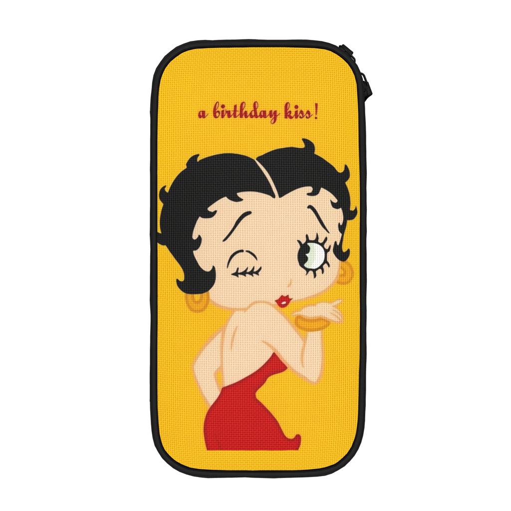 Anime B-Betty BoopS Pencil Case Fashion Pen Pencil Bags Girl Boy Big Capacity Students School Gift Pencilcases