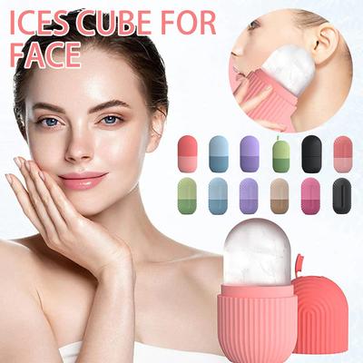 Moldes de Rolo Massageador Facial de Gelo de Silicone Para Mulheres Apertar Anti-Rugas Pele Remover Inchaço Ferramentas de Cuidados com a Pele Produtos de Beleza
