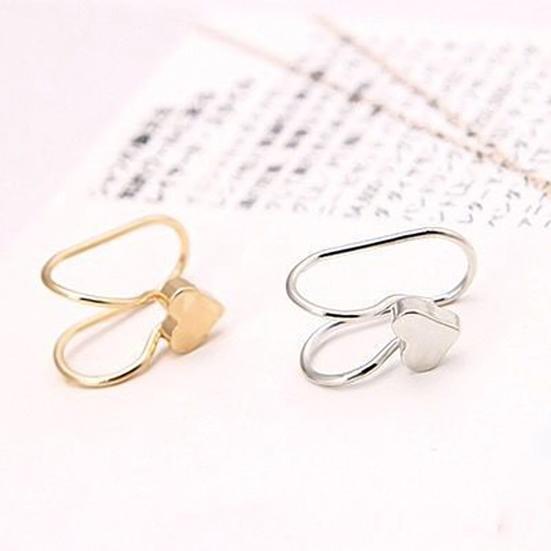 

2шт ушные манжеты U-образной формы элегантные женские серьги с пятиконечной звездой