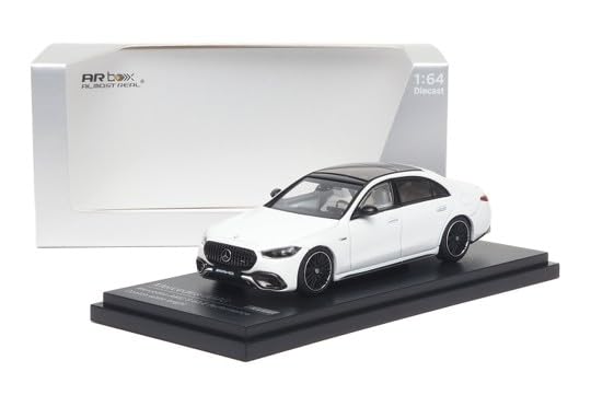 

Almost Real 1/64 Scale Mercedes-AMG S 63 E Performance - 2023 - Opalith White Bright Finished Product 620103001