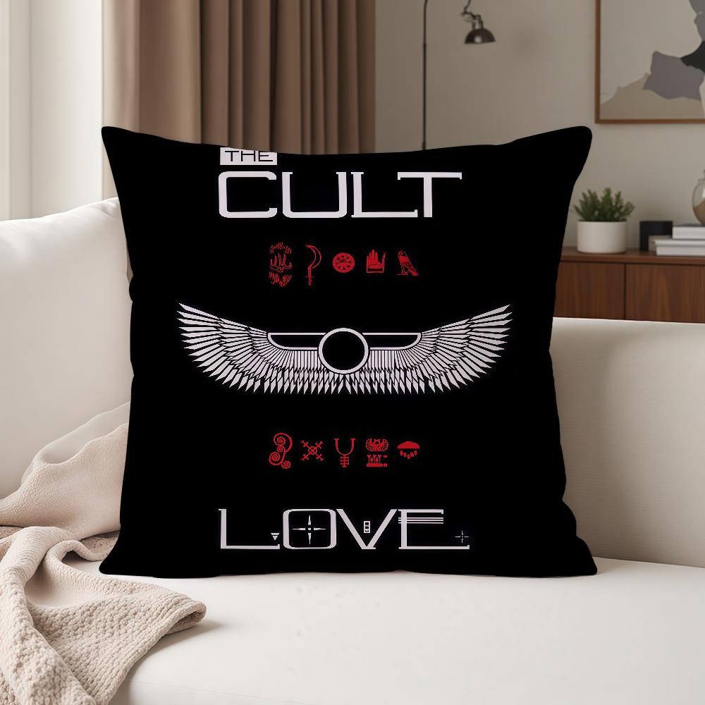 Band The CCult Paradise Live Pillow Case Suitable For Bedrooms Living Rooms Cars Home Decoration