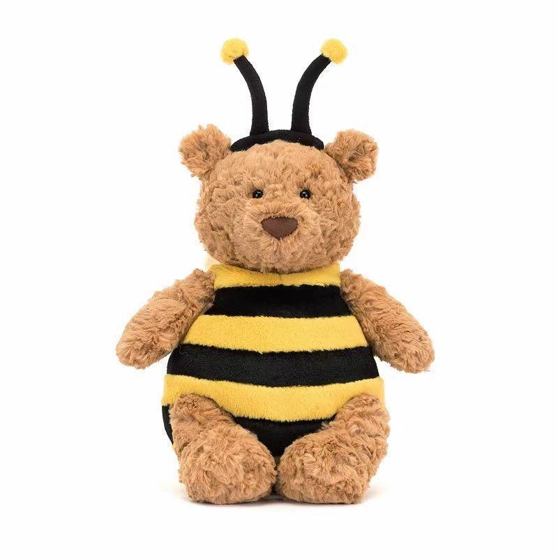 Regalo di Natale 2026 Peluche Giocattolo Orso Bartholomew Vestaglia 26CM