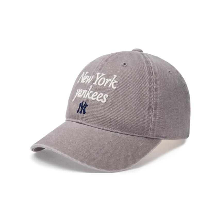 

MLB Cotton Baseball Caps Unisex Gray Fashion 3ACPVV04N-50GRS F сірий колір