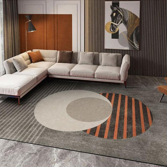 Modern Light Luxury Living Room Carpet Home Decoration Sofa Coffee Table Rug Crystal Velvet Bedroom Bedside Rugs Non-slip Mat
