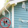 2Pcs Reflective Owl Bird Scare Laser Repeller