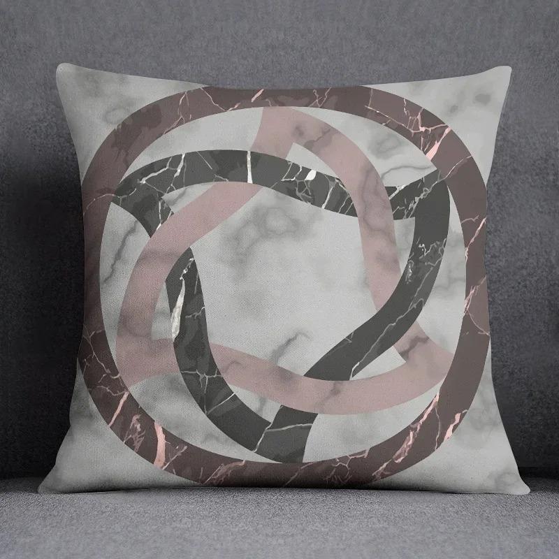 Home Decor Retro Geometric Pattern Modern Living Room Sofa Cushion Cover Pillowcase