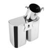 Stainless Steel Car Dual Outlet Exhaust Pipe Muffler Tip Rear Tail Throat for Toyota Alphard